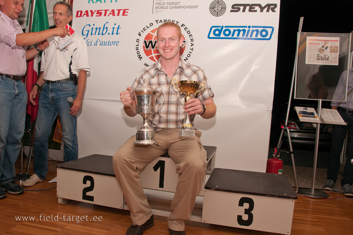 Conor McFlynn from North Ireland - World champion PCP Men